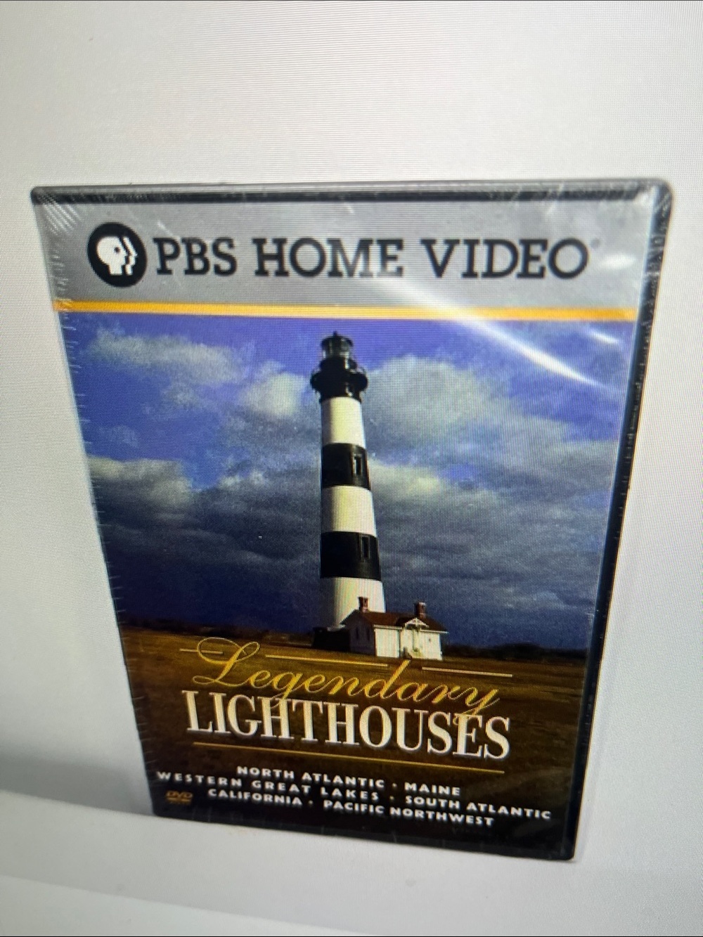 PBS Home Video Legendary Lighthouses DVD - Blue Cover